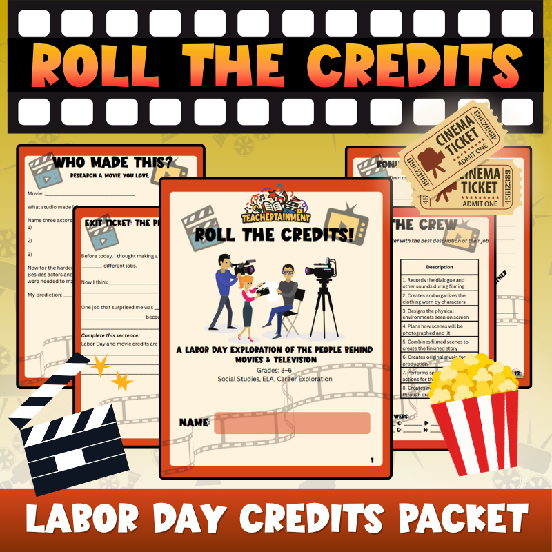 Labor Day Credits Packet