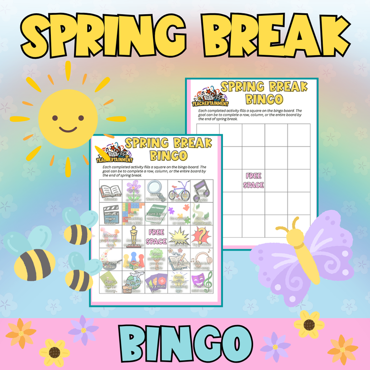 Spring Break Bingo
