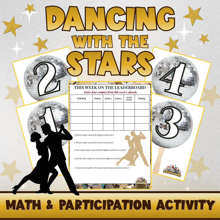 Dancing with the Stars | Math and Participation Activity