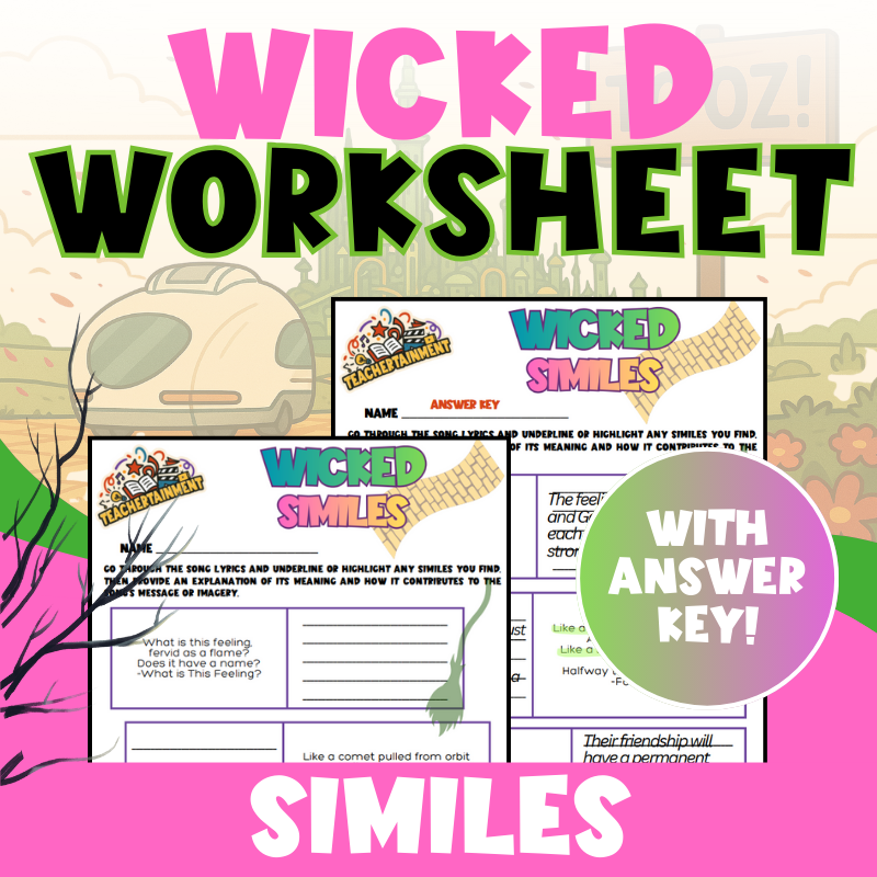 Wicked Similes | Worksheet
