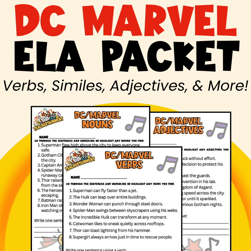 DC Marvel ELA Packet