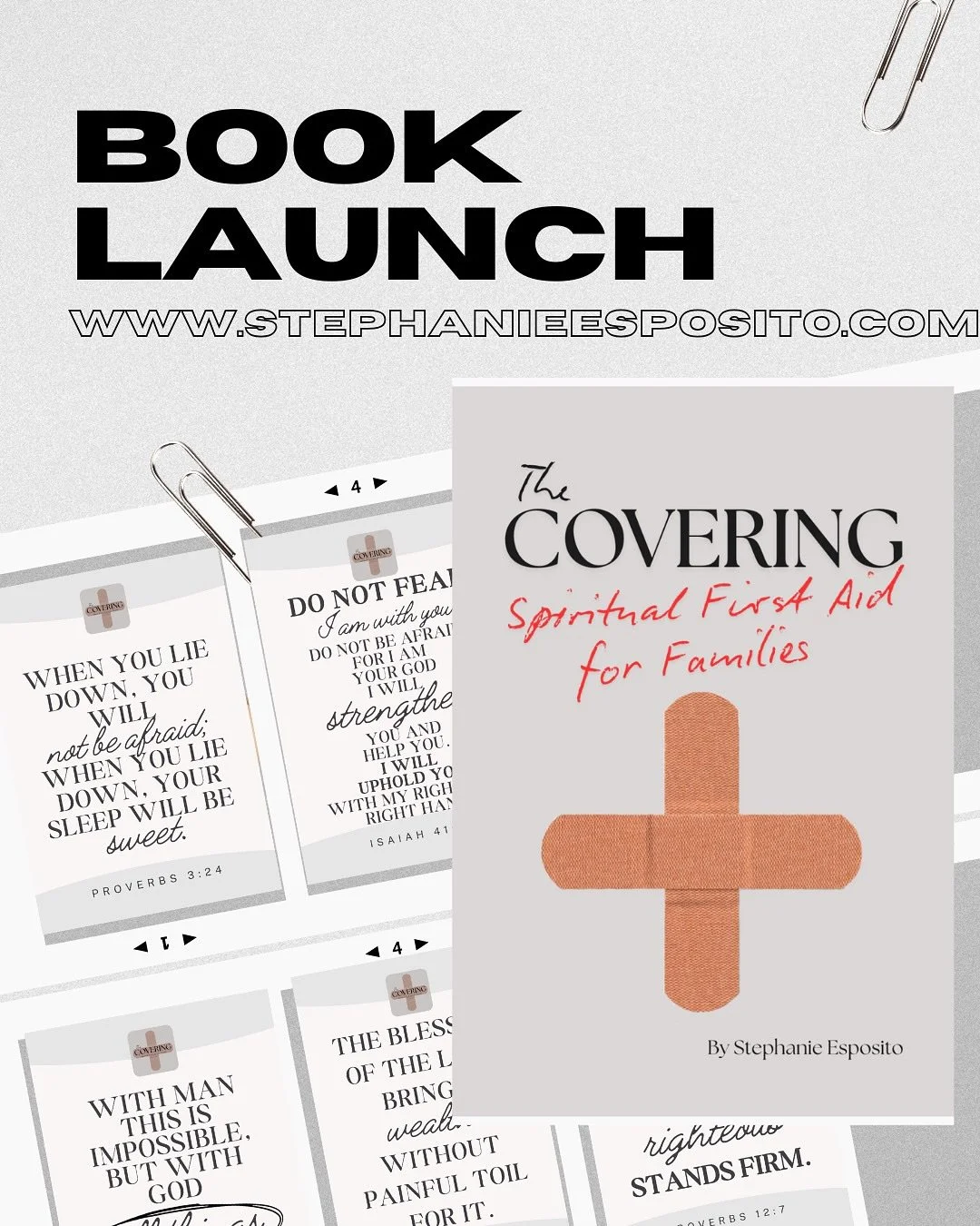 I know, I know…you’ve been waiting for this!  Here are all the places you can buy The Covering - Spiritual First Aid for Families.  Also check out the images on the first slide that you’ll find in Chapter 7 - Sc