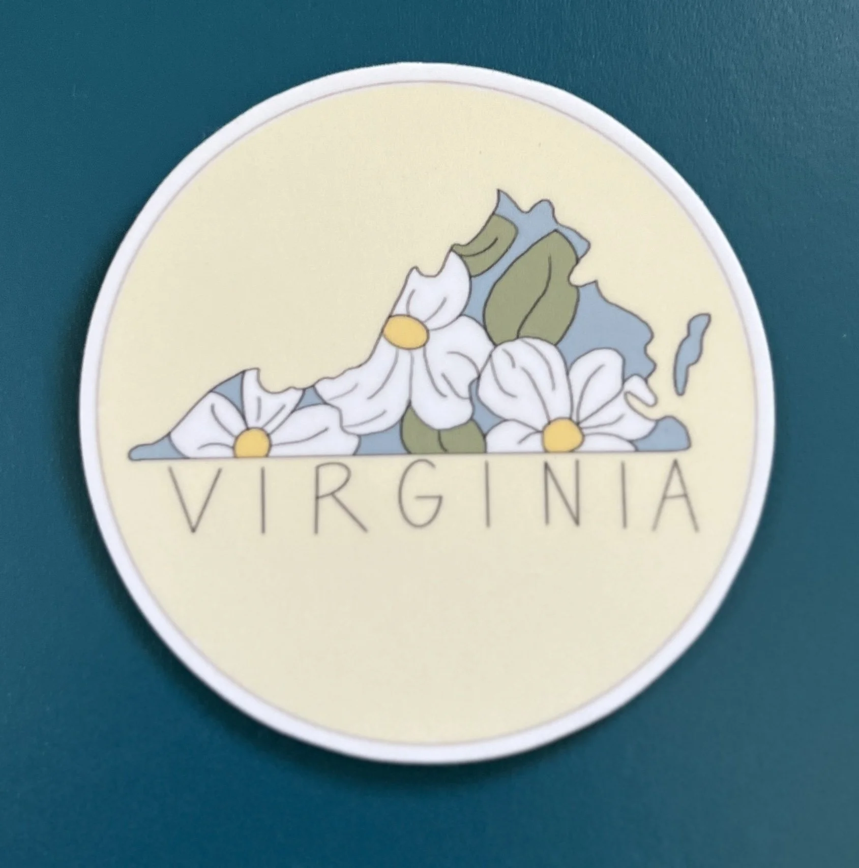 Virginia Dogwood | Vinyl Sticker