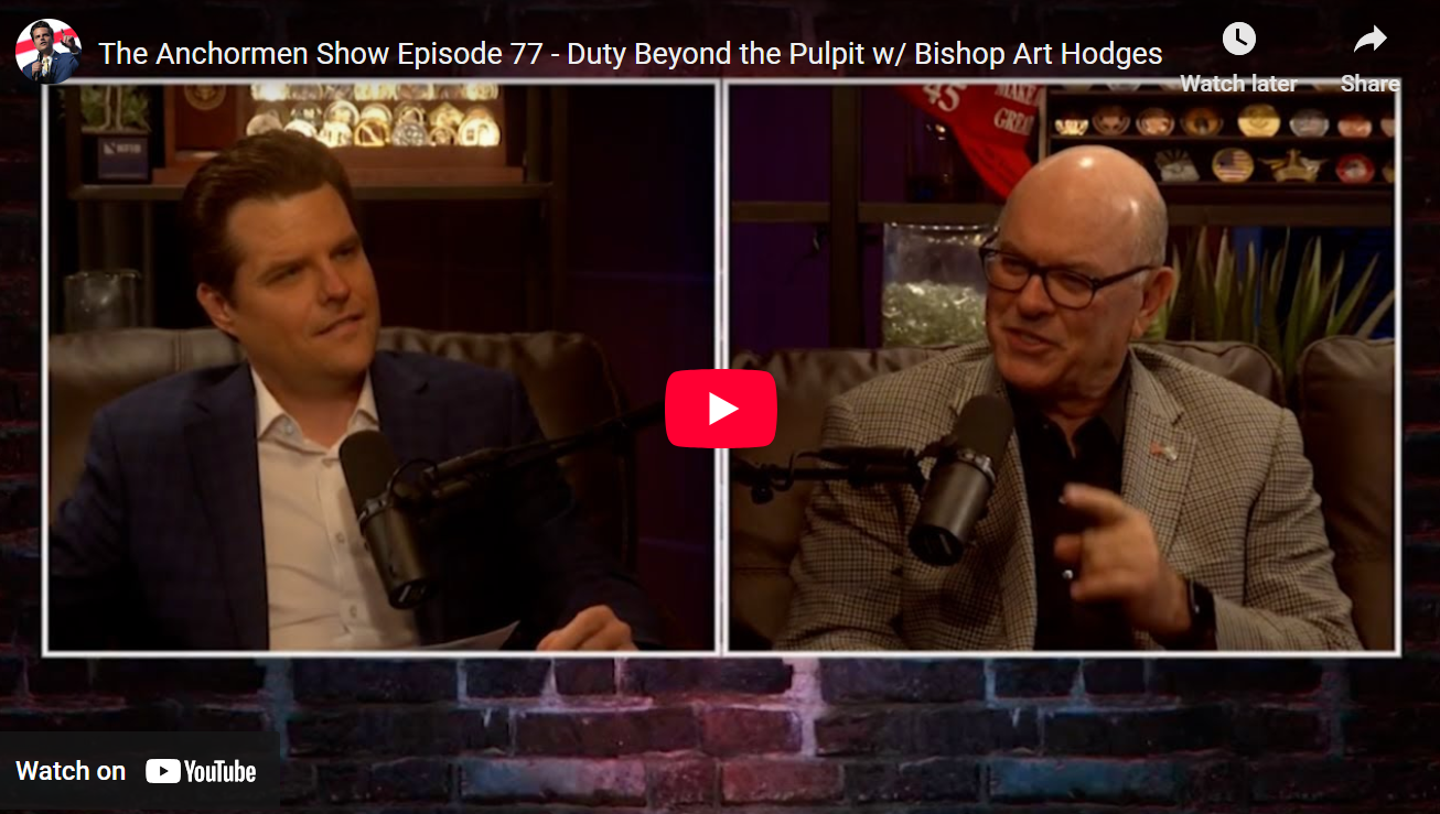 The Anchormen Show Episode 77 - Duty Beyond the Pulpit w/ Bishop Art Hodges