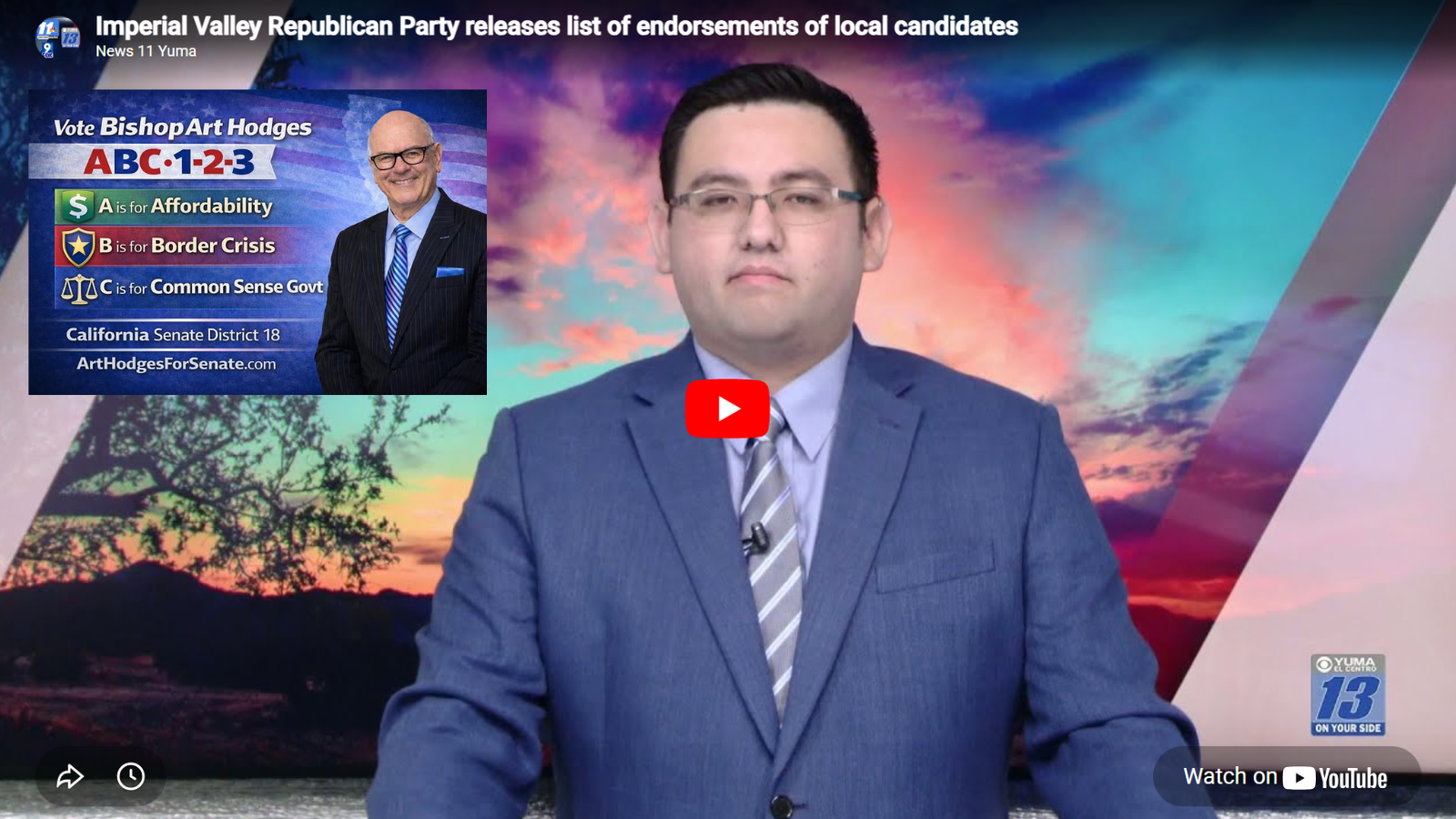 Imperial Valley Republican Party releases list of endorsements of local candidates