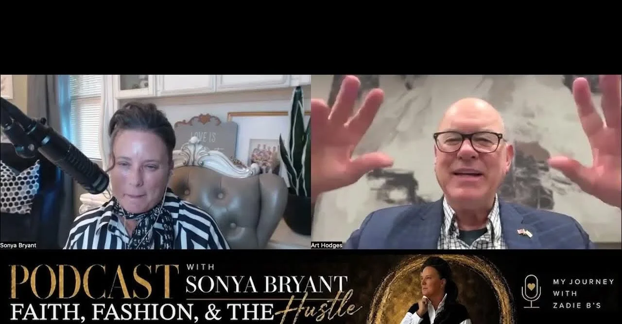 Enjoyed being on Podcast just posted by Sonya Bryant on “Faith, Fashion, and Hustle”!!