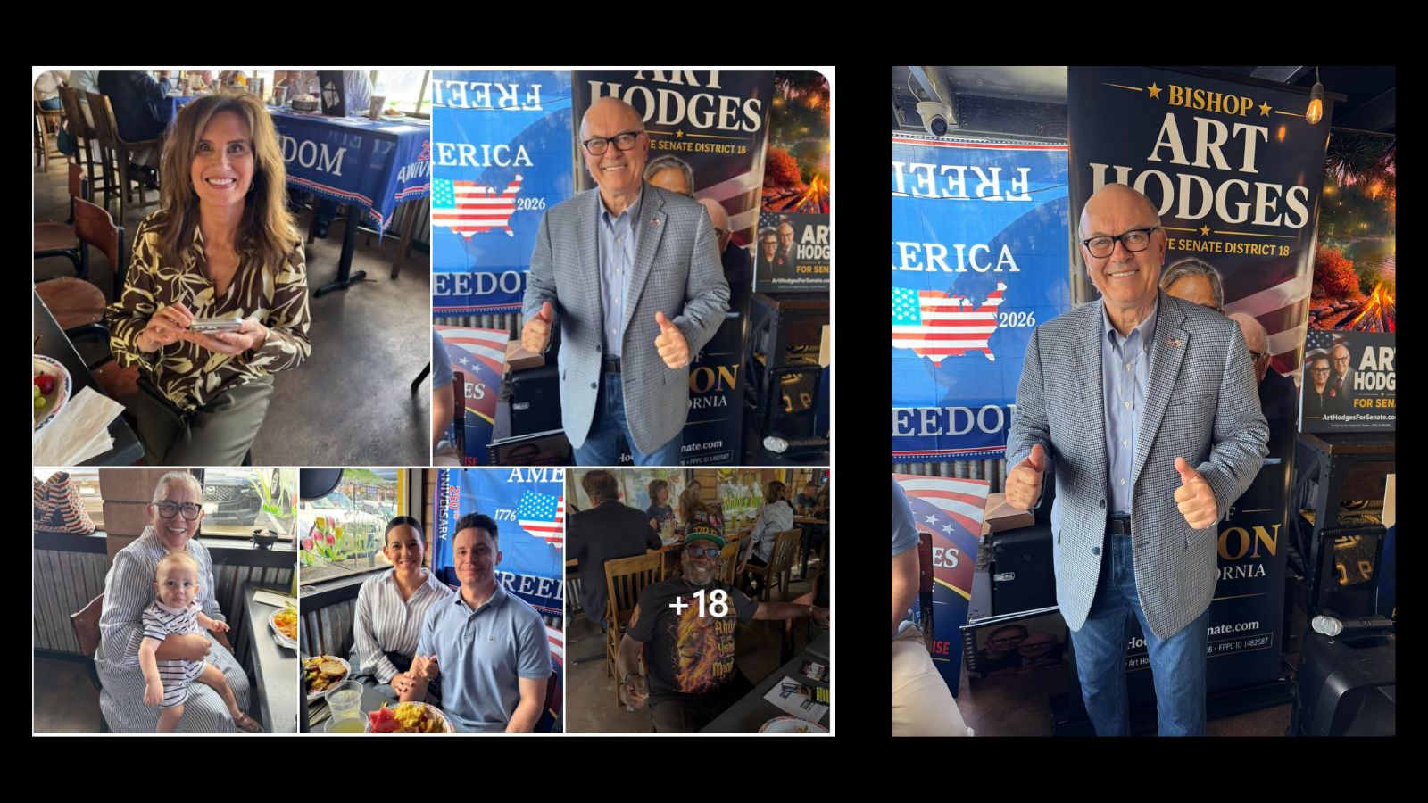 Meet -and-Greet Breakfast  Endorsing Bishop Art Hodges for CA Senate District 18.