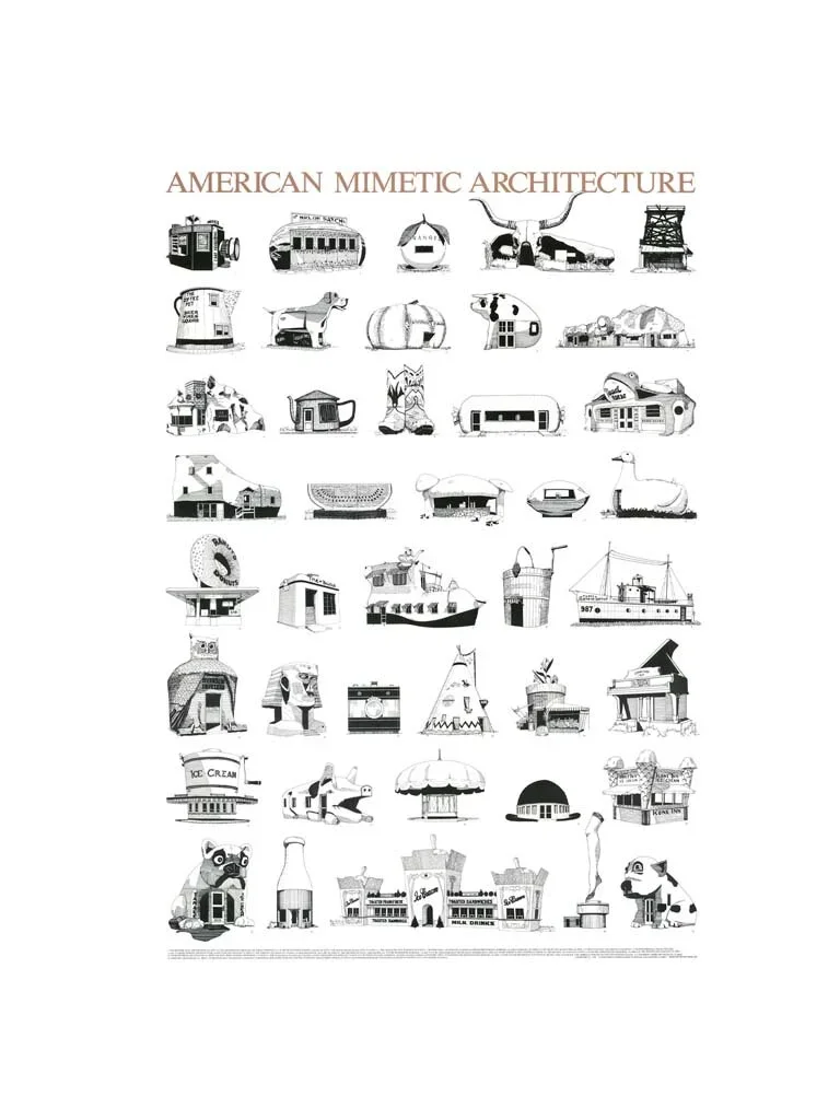 Mimetic Architecture Print