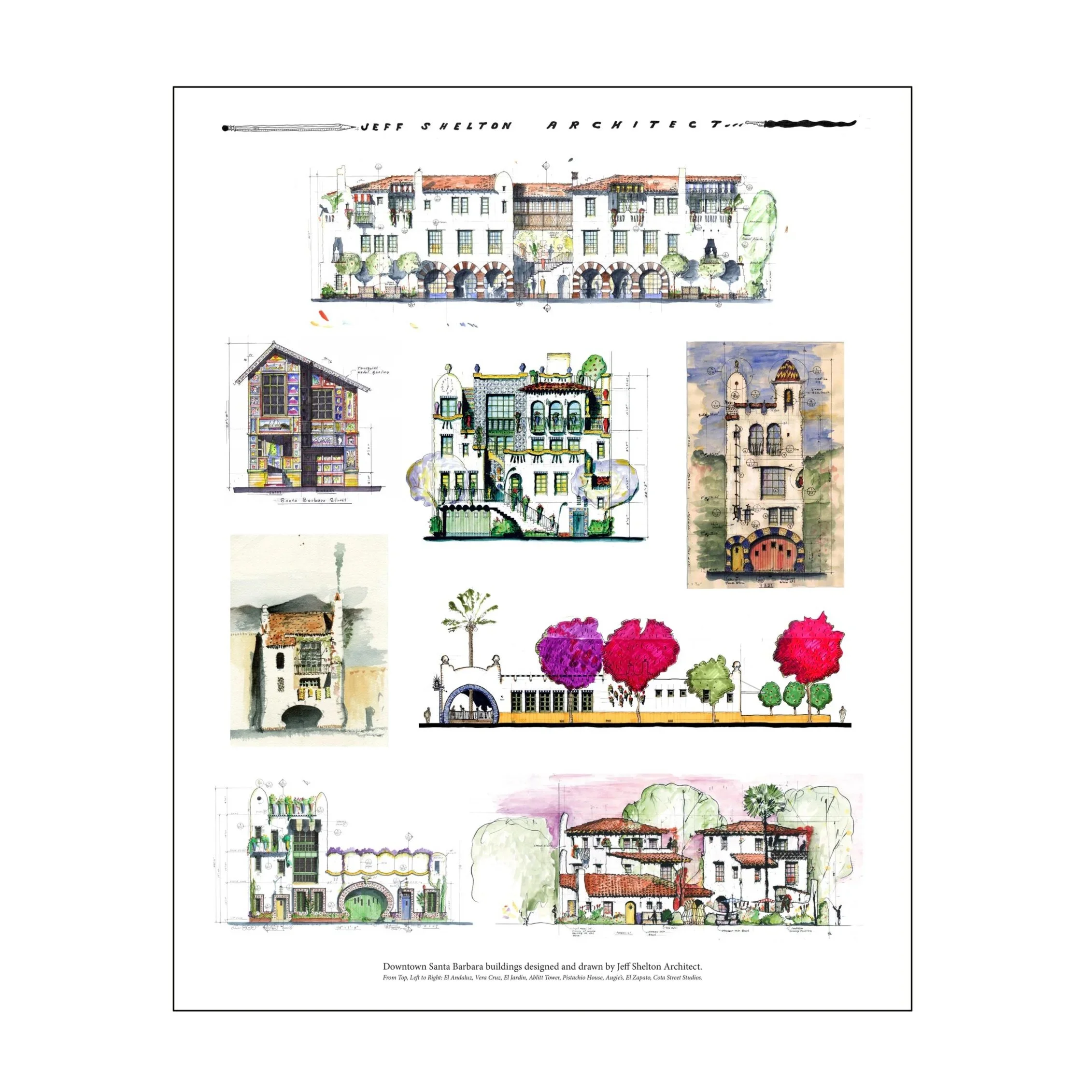 The Walking Tour Print