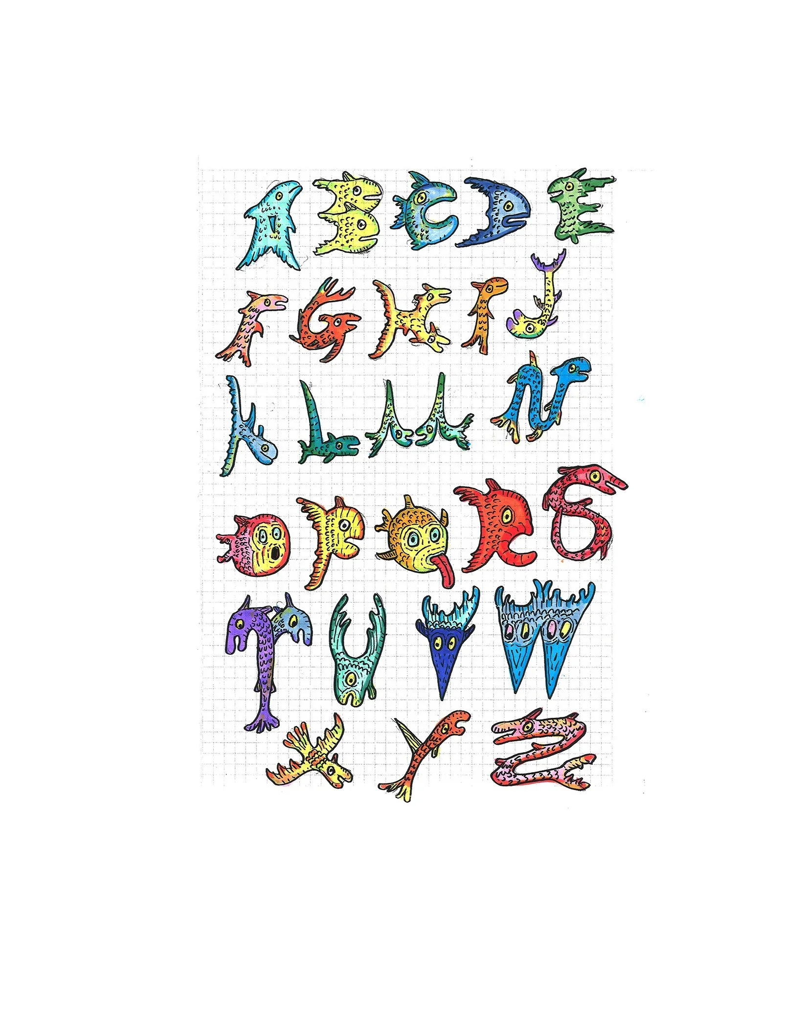 Fish Alphabet