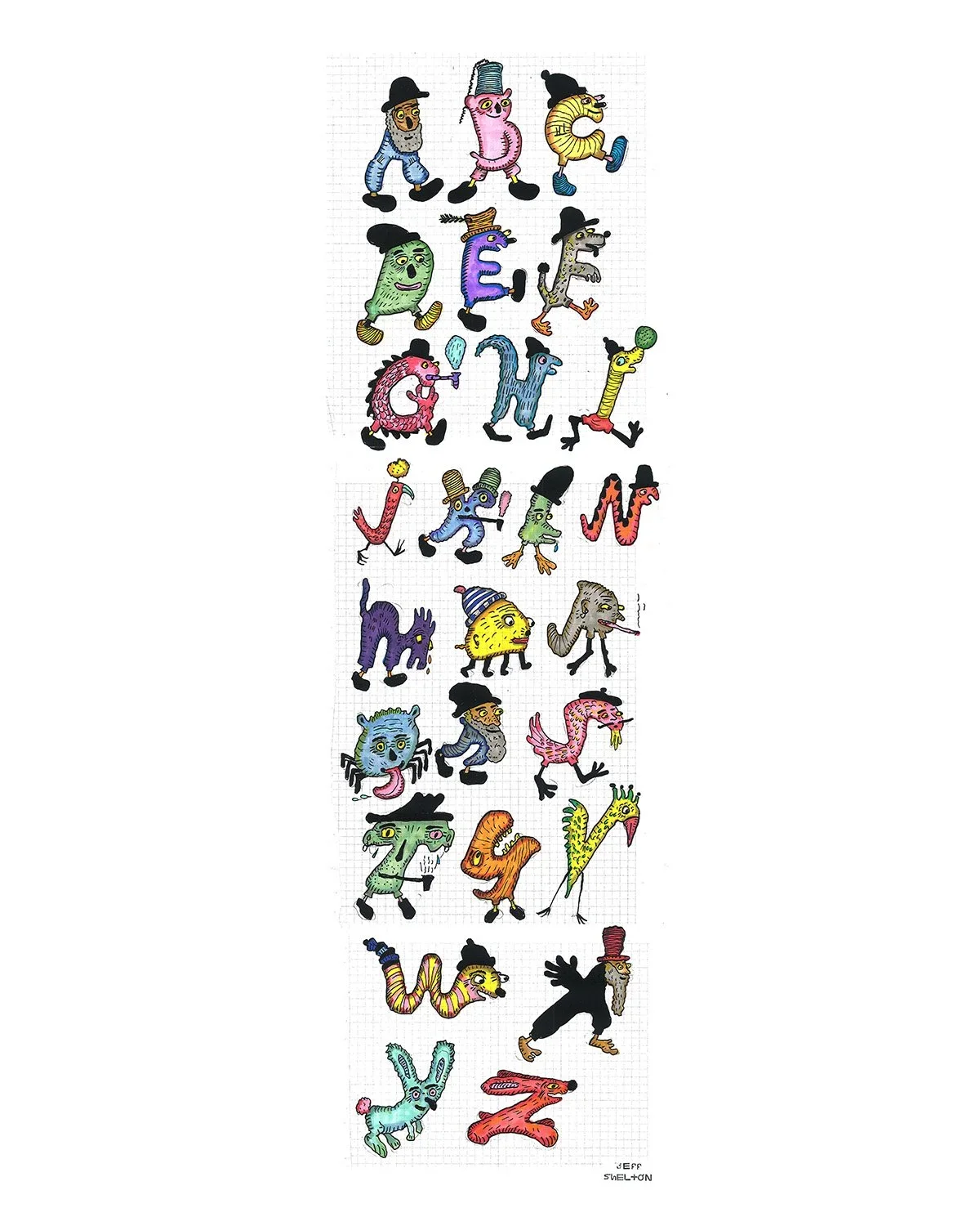 Odd Guys Alphabet
