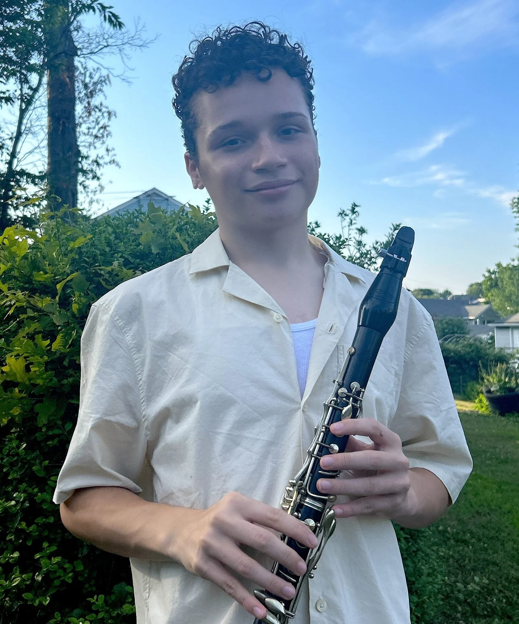 Gabe Espada clarinet player