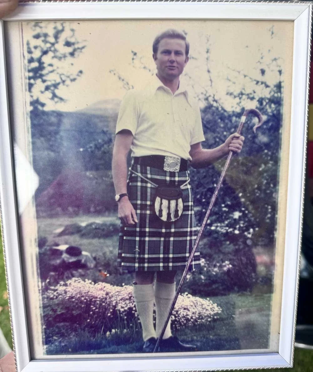Recognise this guy?

This photo was taken in 1977 in Glen Urquhart, Scotland - just up the road from Loch Ness - when he was on an agricultural exchange.

The trip led to lifelong friendships, fencing adventures in Western Australia, and plenty of st