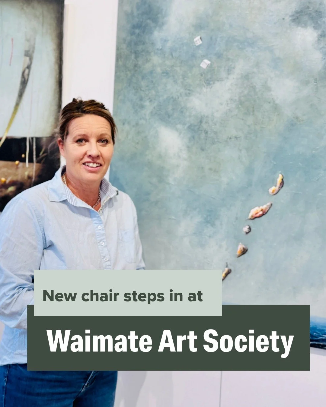 The Waimate Art Society has a new chair, with local photographer Tiffany Ottley stepping into the role.

Spaces like the art gallery are playing a key role in the town&rsquo;s growing weekend appeal, and Tiffany's looking forward to building on the g