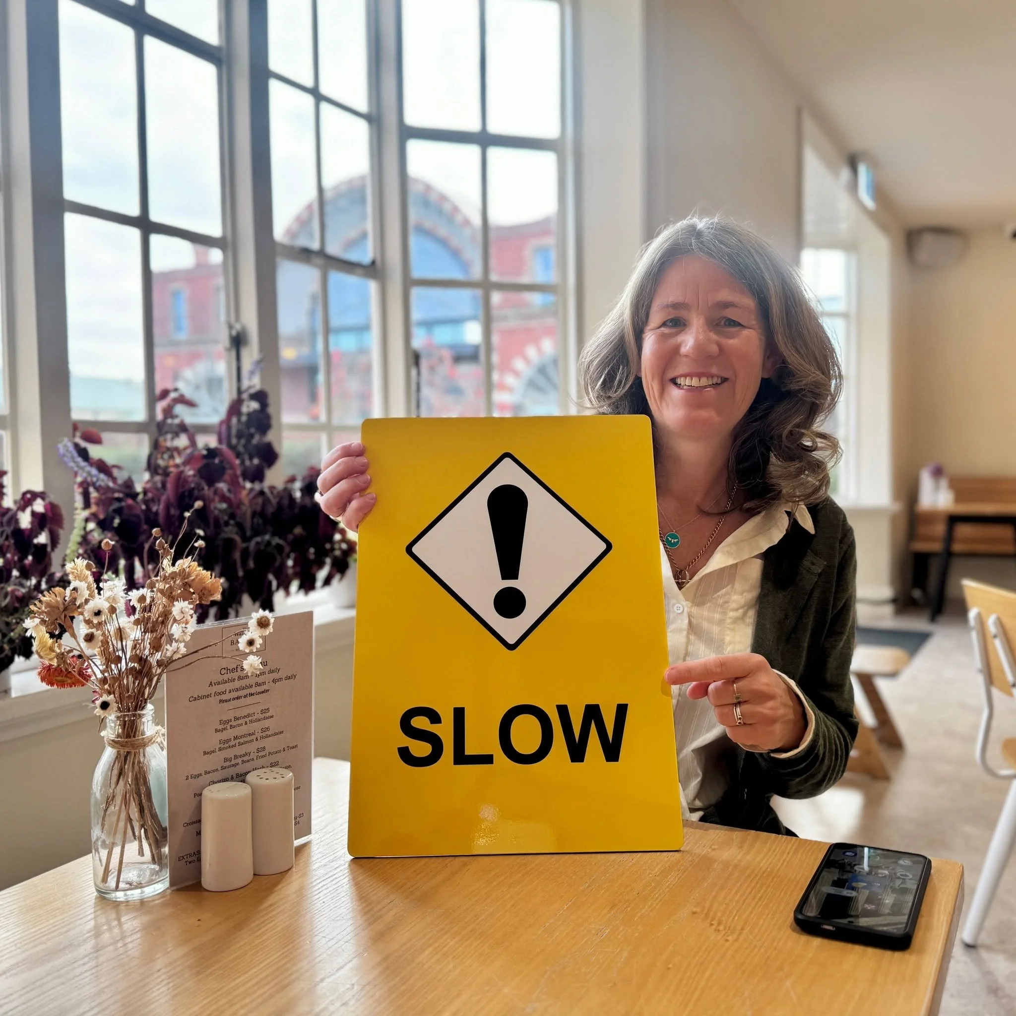 PSA from The Waimate Trail - Te Ara Waimatemate  project manager Jo.

Go slow.

The first stage of the Waimate Trail from Waimate to Waihao Forks is getting some finishing touches. Including this fancy new signage we've been working with Jo and team 