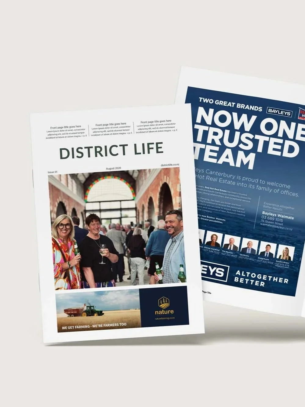District Life is heading into print
