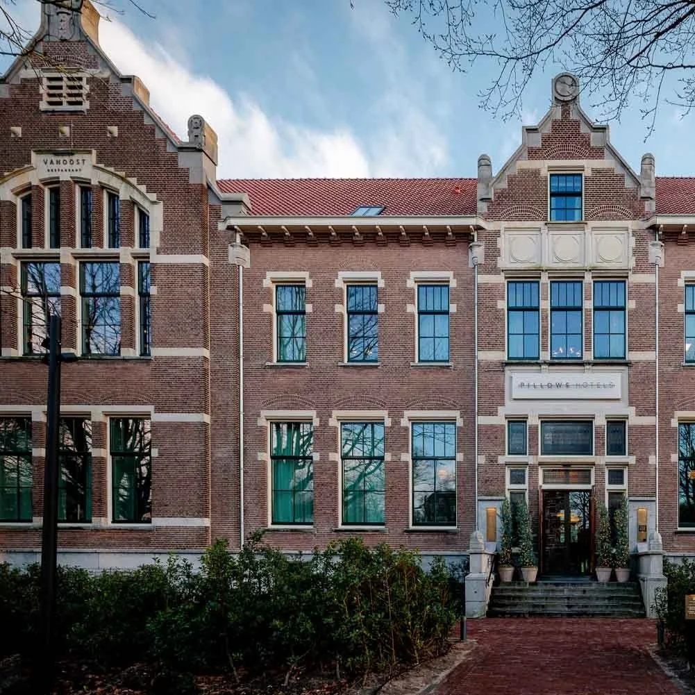 The exterior of Pillows Hotel Maurits at the Park in Amsterdam.