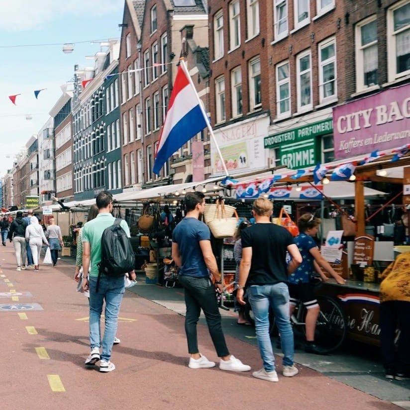 The Albert Cuyp Market.