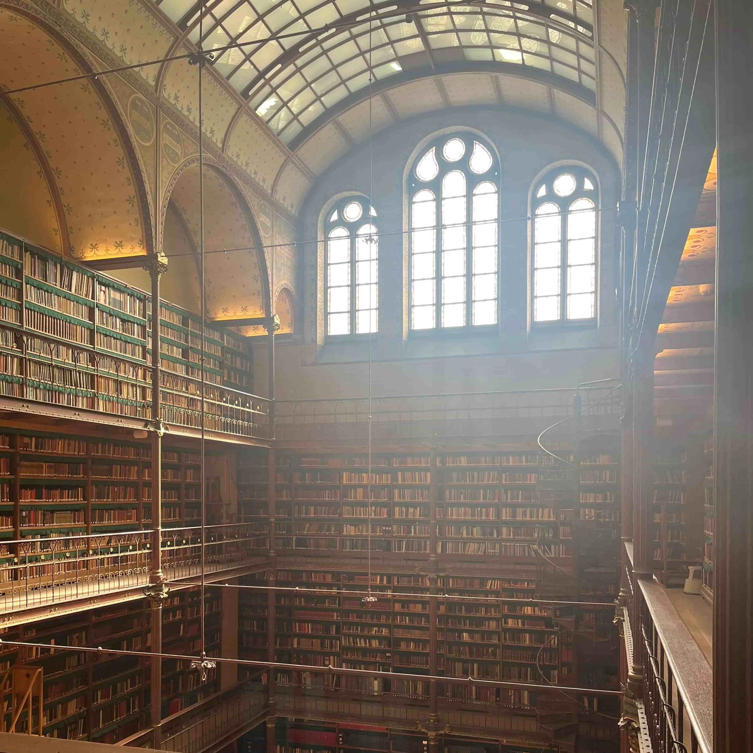 The Cuypers Library, the largest and oldest art history library in the Netherlands.