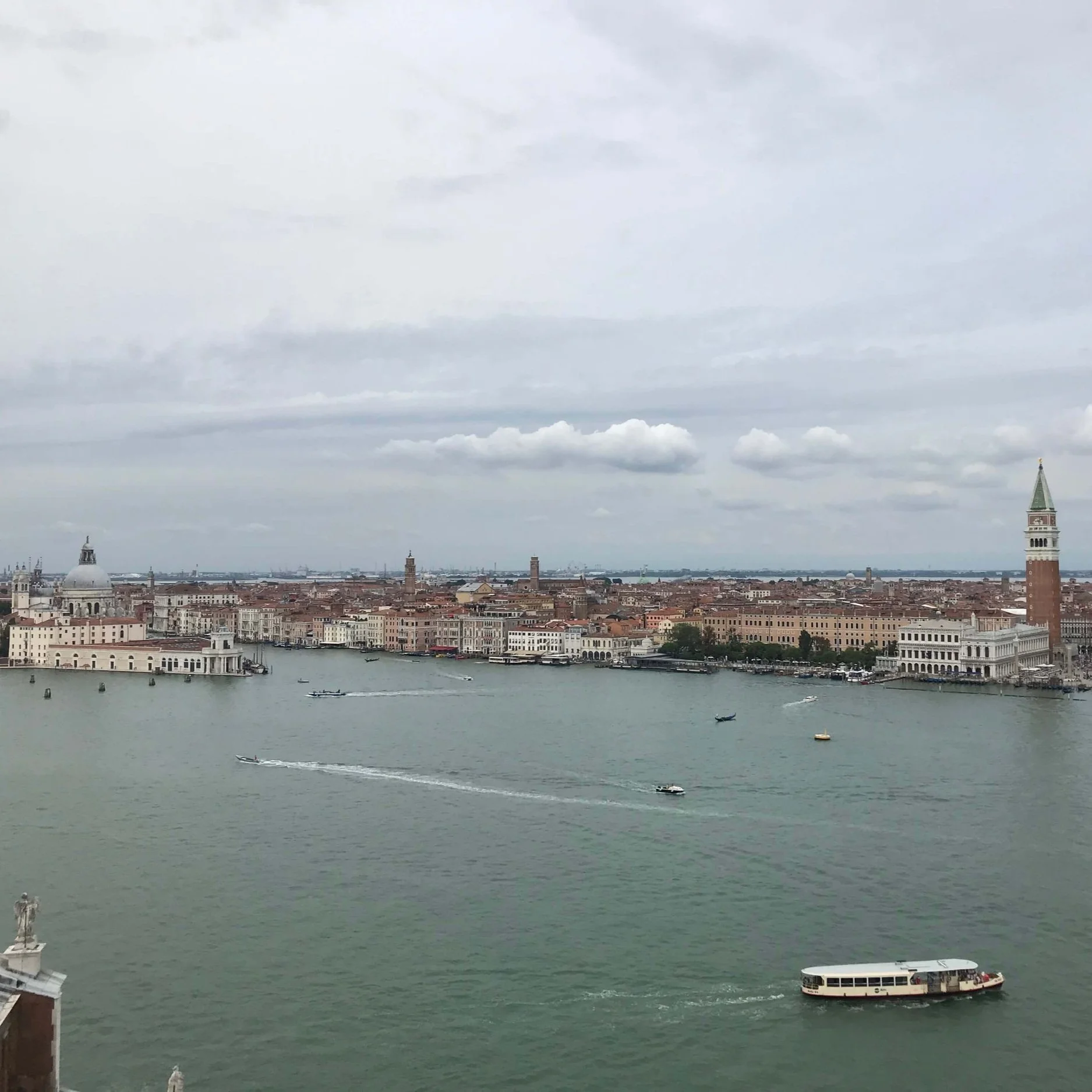The view from the Campanile of San Giorgio Maggiore.
