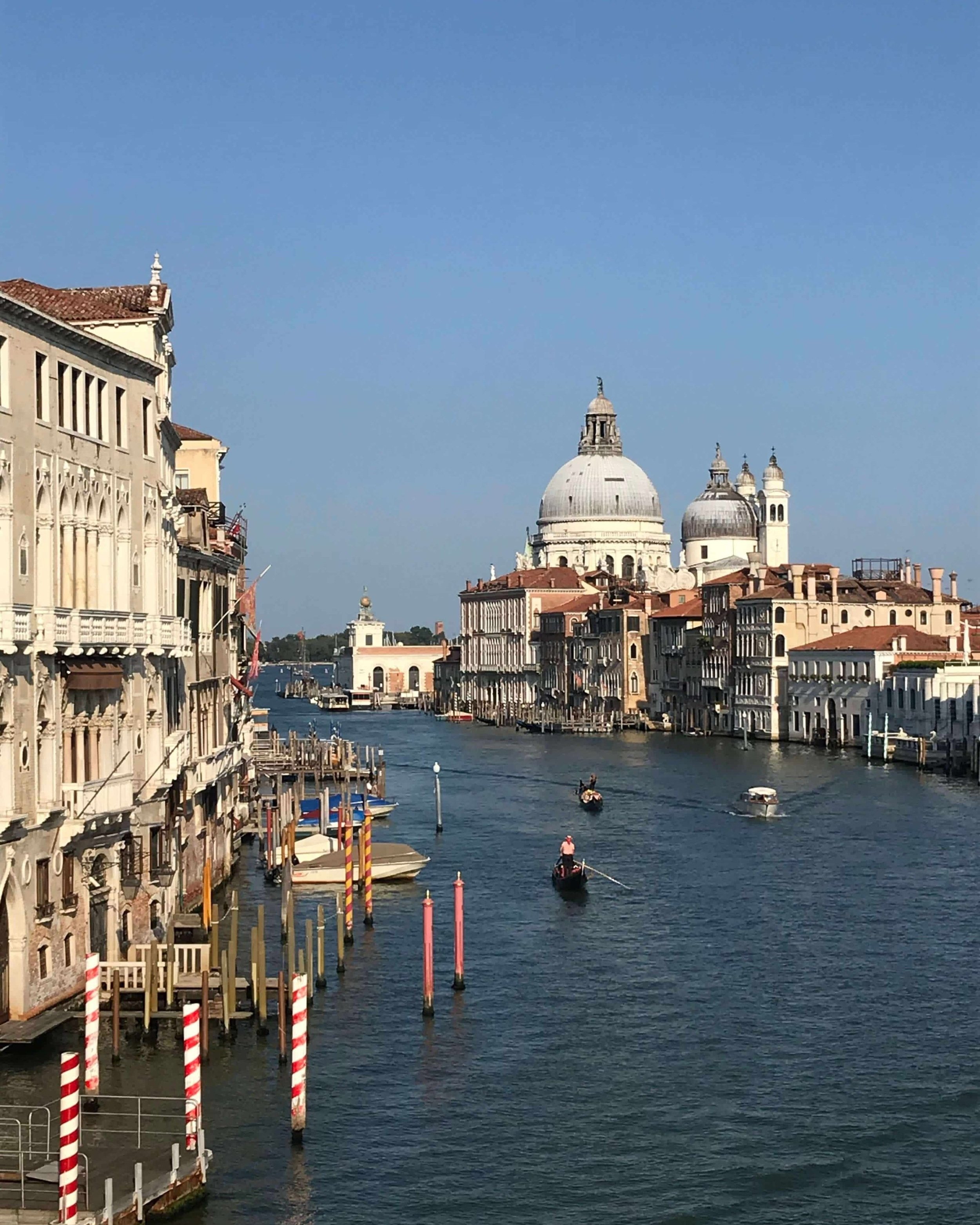 The Grand Canal of Venice.