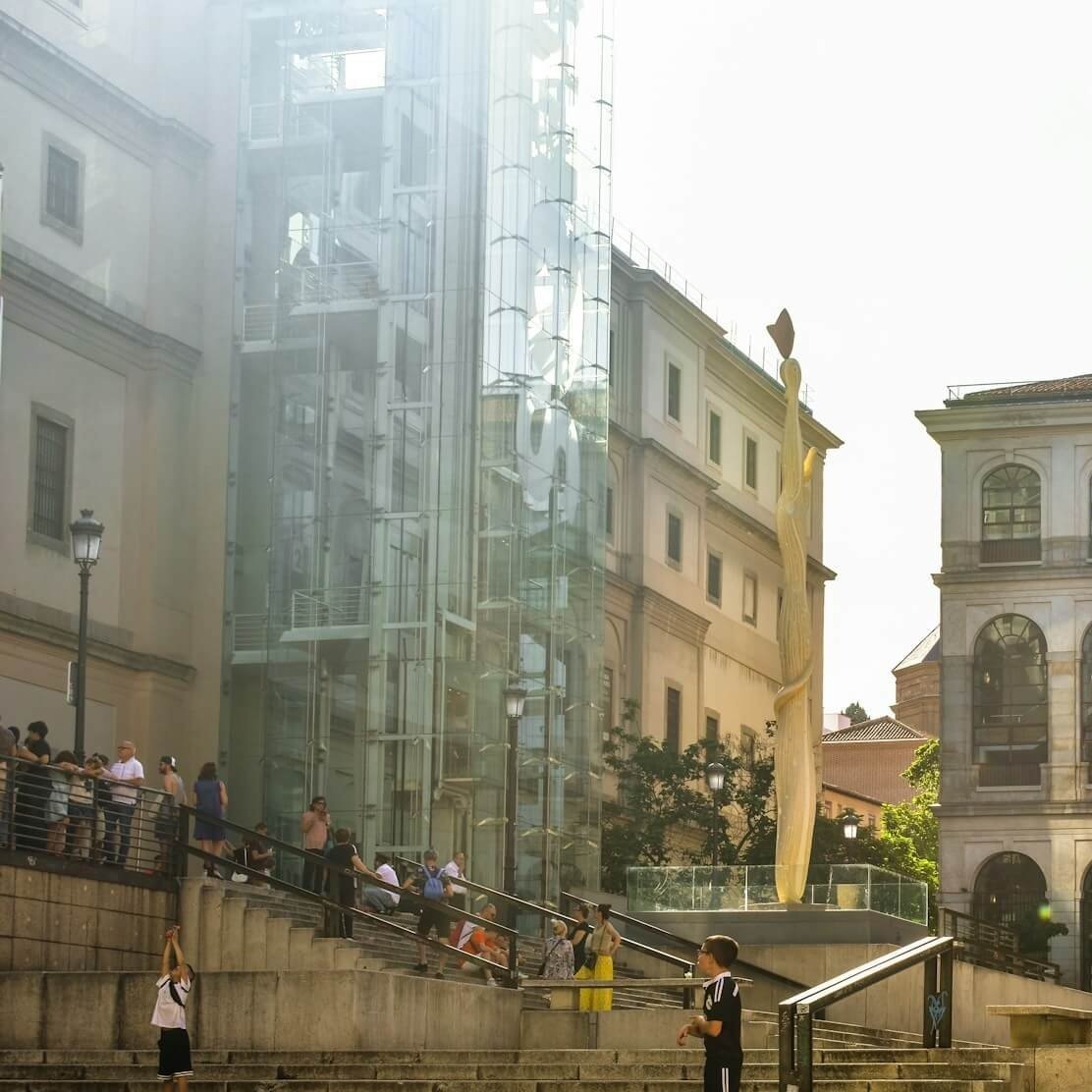 The Reina Sofia National Art Center Museum in Madrid.