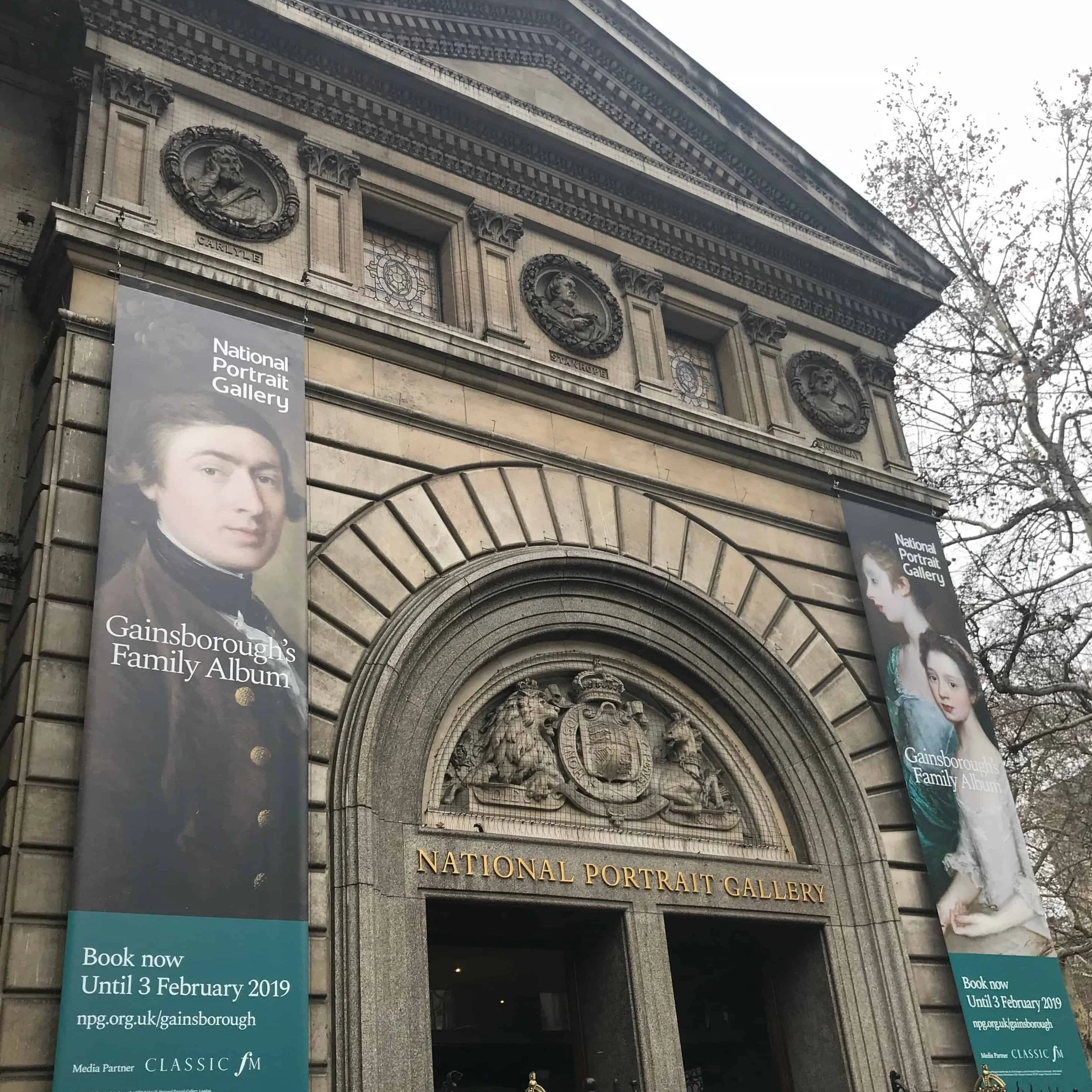 The National Portrait Gallery in London.