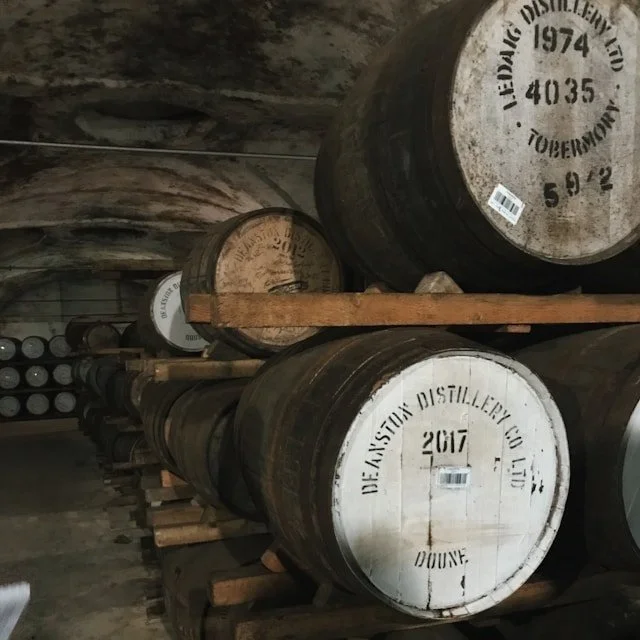 A distillery near Edinburgh, Scotland.