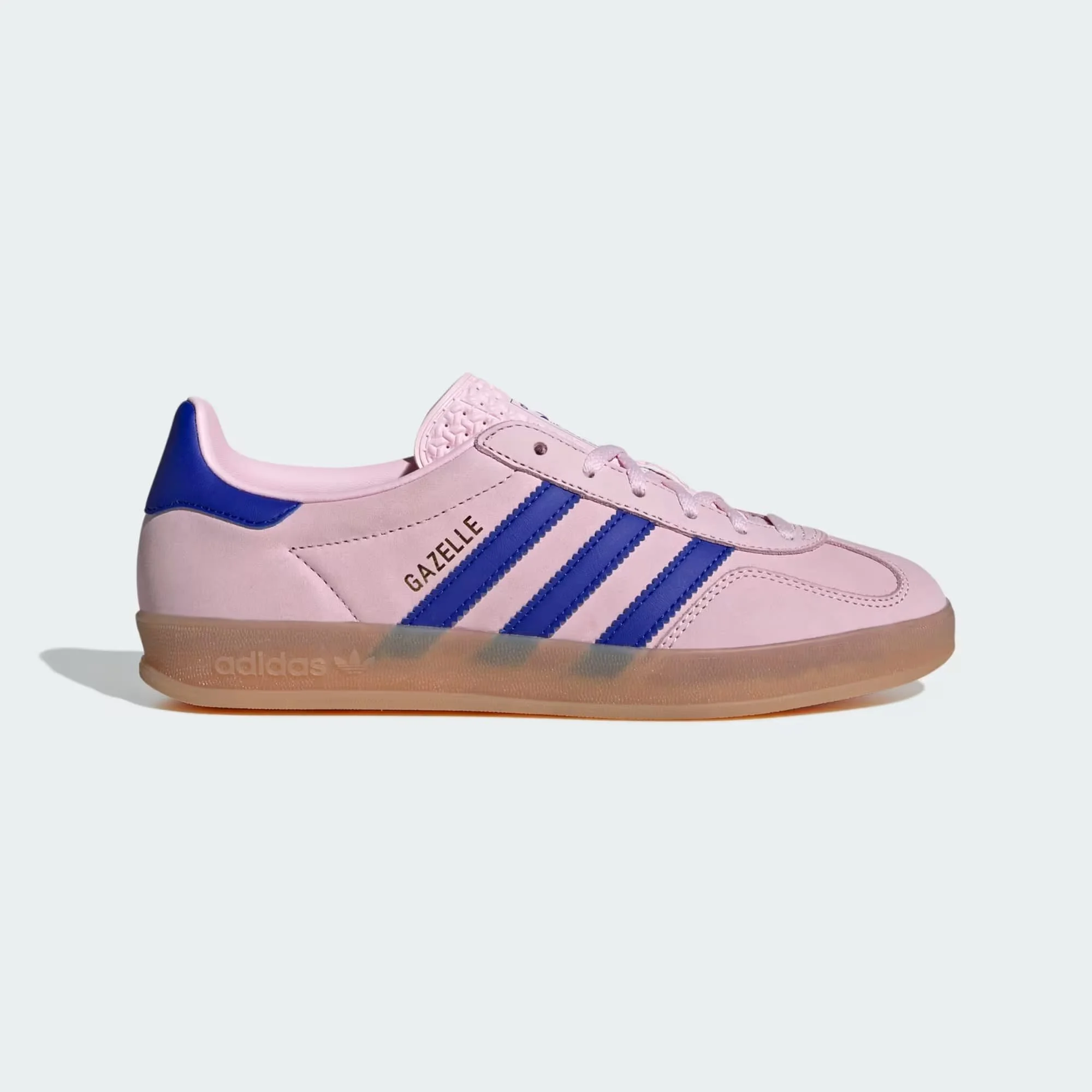 The Adidas Gazelle travel sneaker.