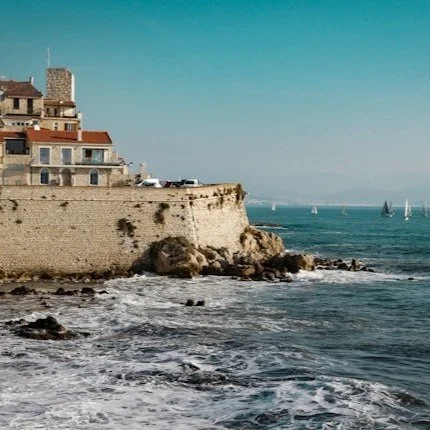 Fort Carré at the edge of Cap d'Antibes.