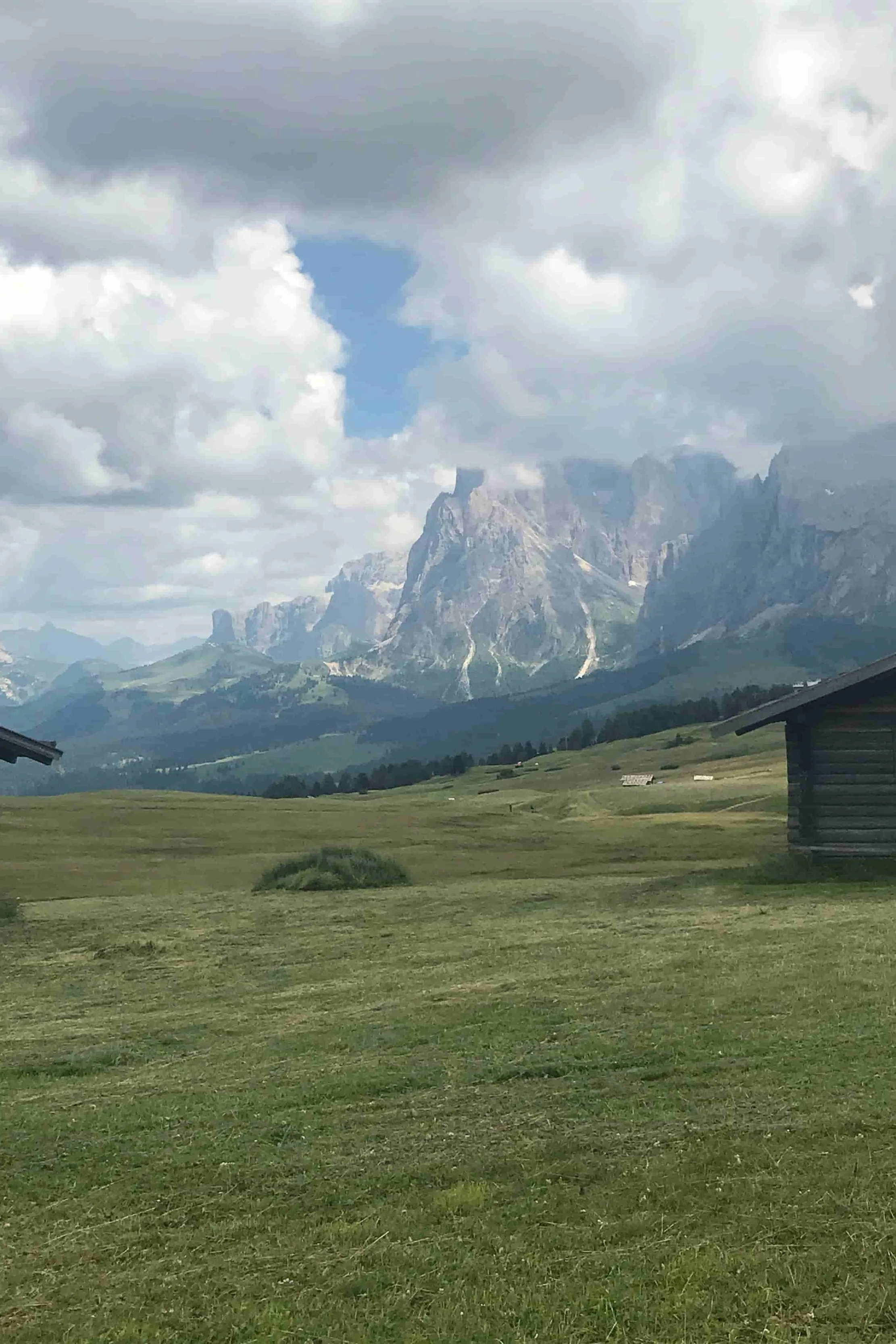 Alpe de Siusi, the largest high-elevation plateau meadow in Europe.