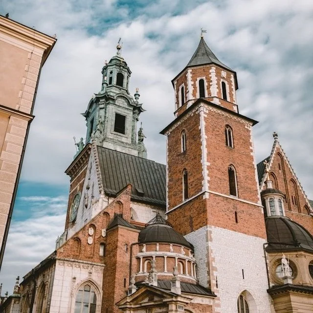 Wawel Castle, a former royal residence, in Kraków.