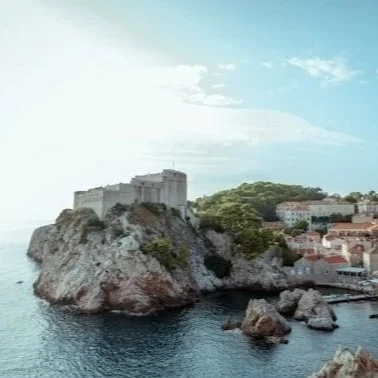 Fort Lovrijenac, an historic defense for the city.