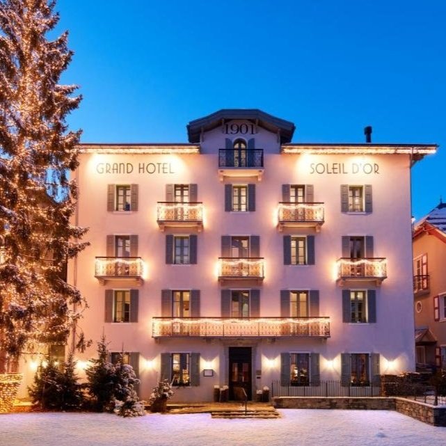 Grand Hôtel Soleil d'Or in Megève is a gourmet traveler's dream.