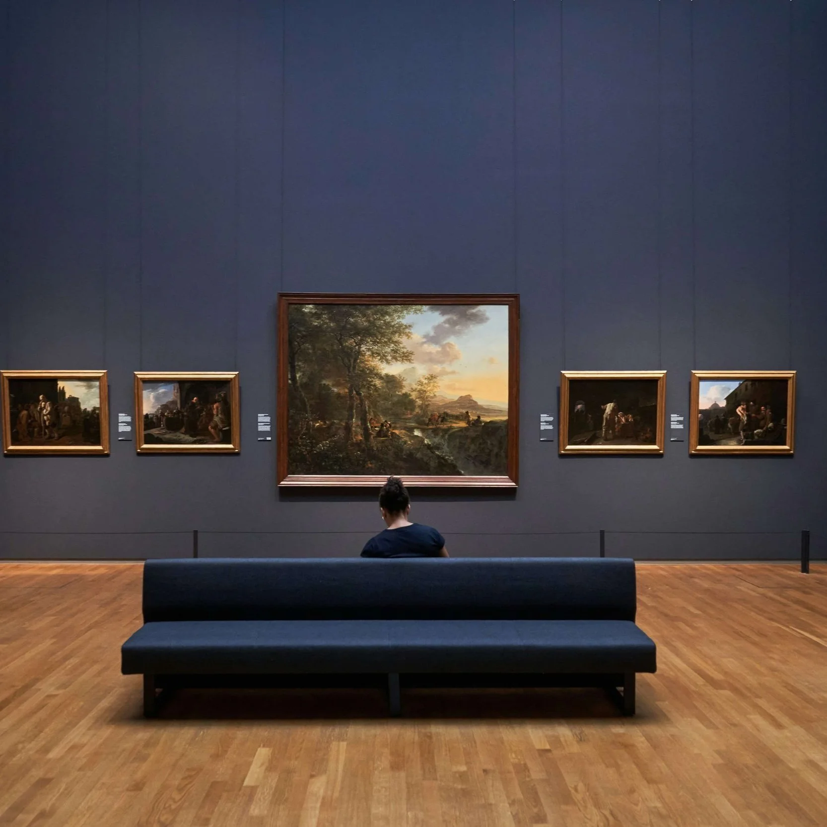 The Rijksmuseum in Amsterdam.