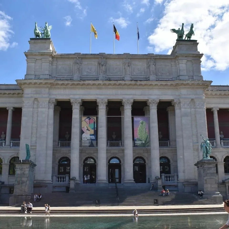 The exterior of KMSKA in Antwerp.