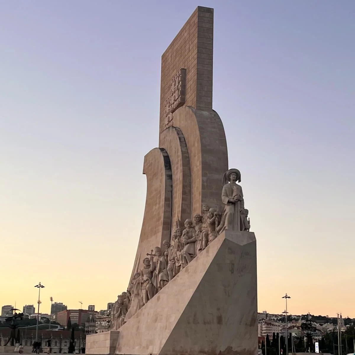 The Monument of the Discoveries in Lisbon, Portugal.