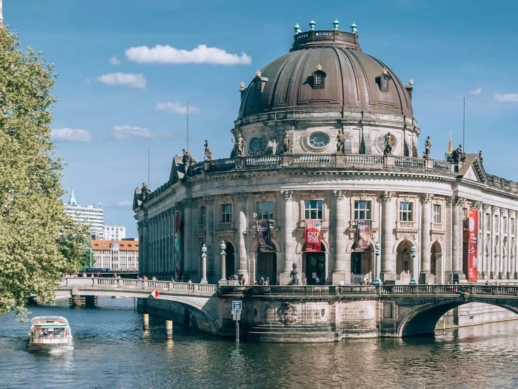 Museum Island on the Spree River in Berlin.
