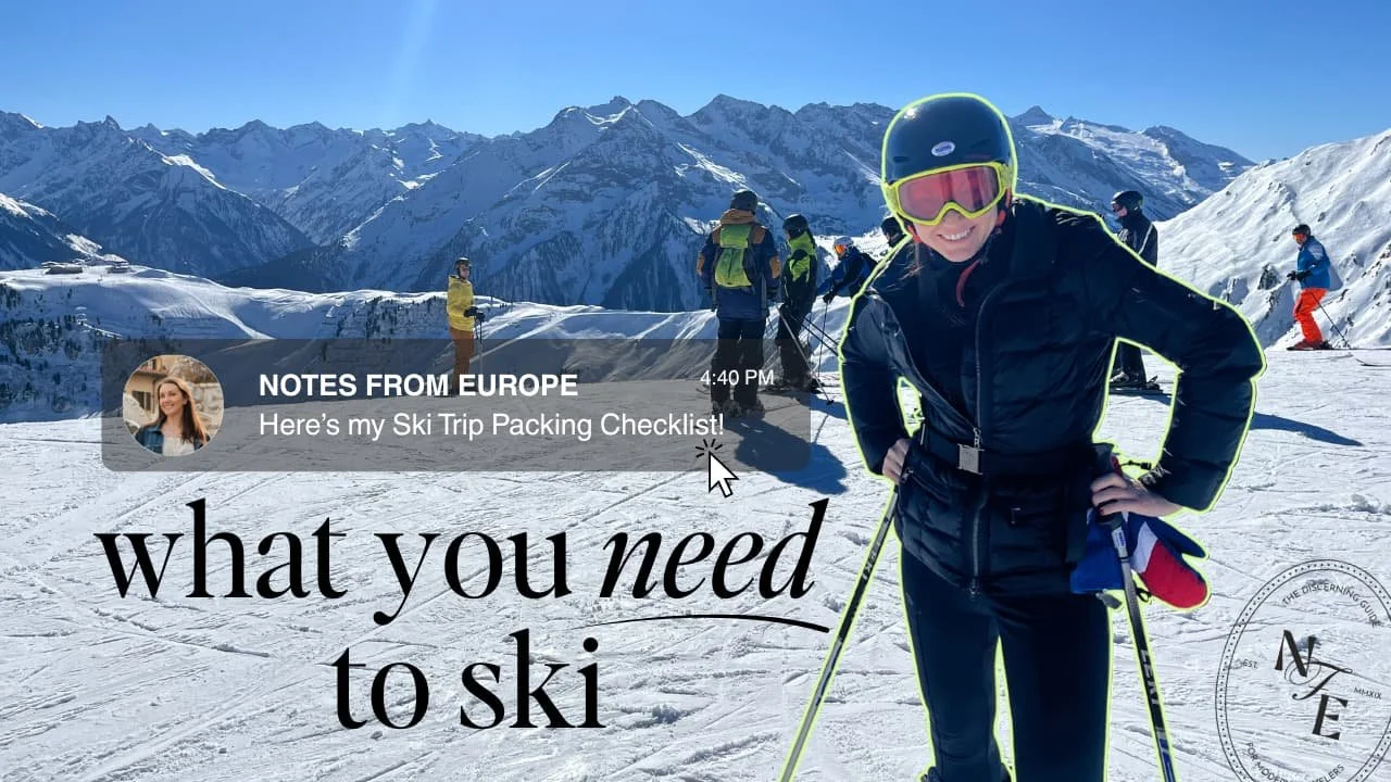 What you need to ski.