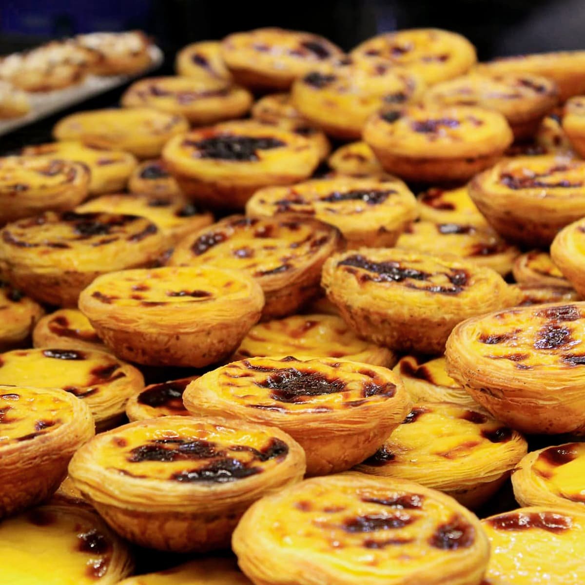 Pasteles de Nata in Lisbon.