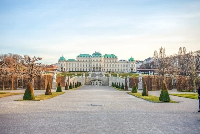 The Belvedere Museum in Vienna.
