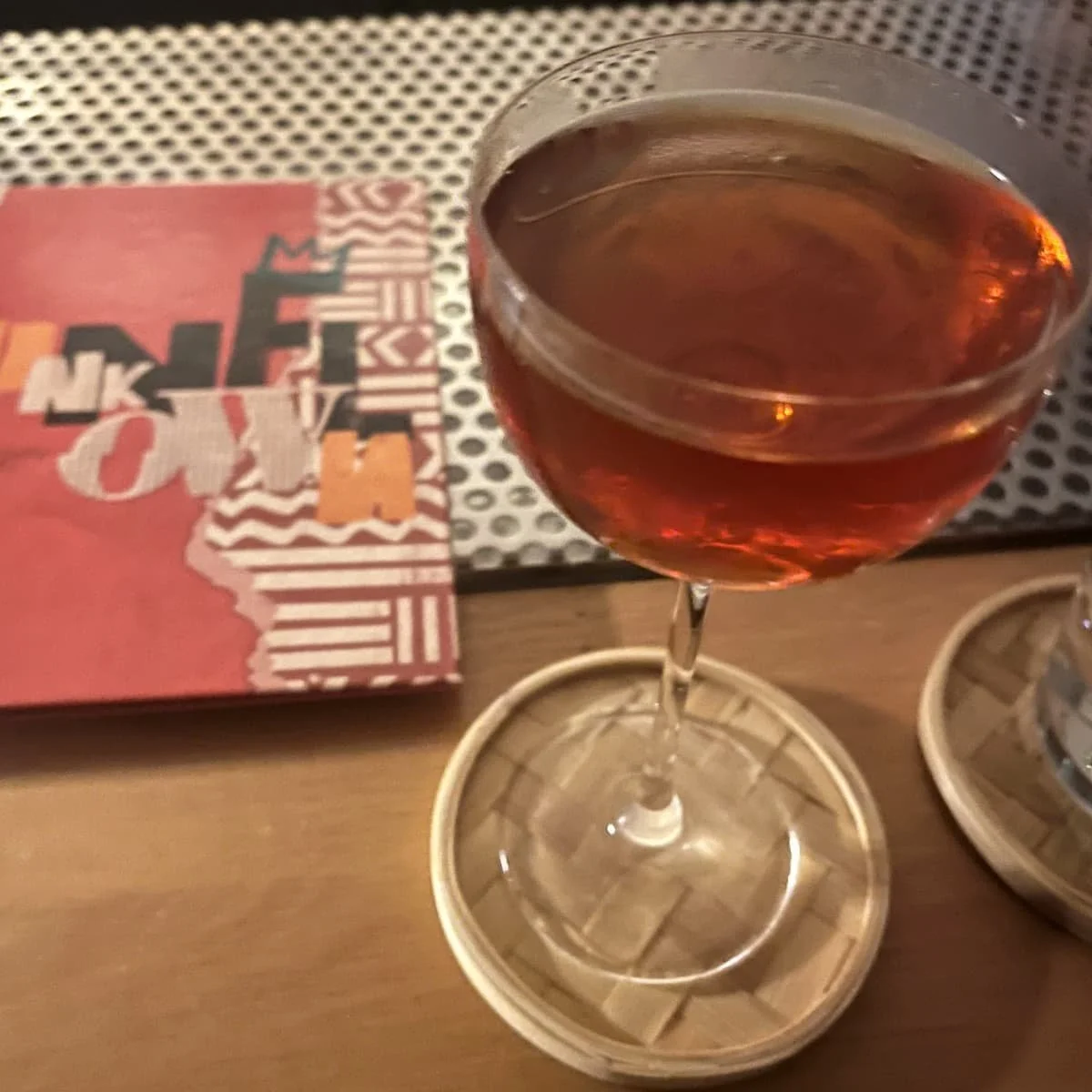 A cocktail from Monkey Mash, a cocktail bar in Lisbon, Portugal.