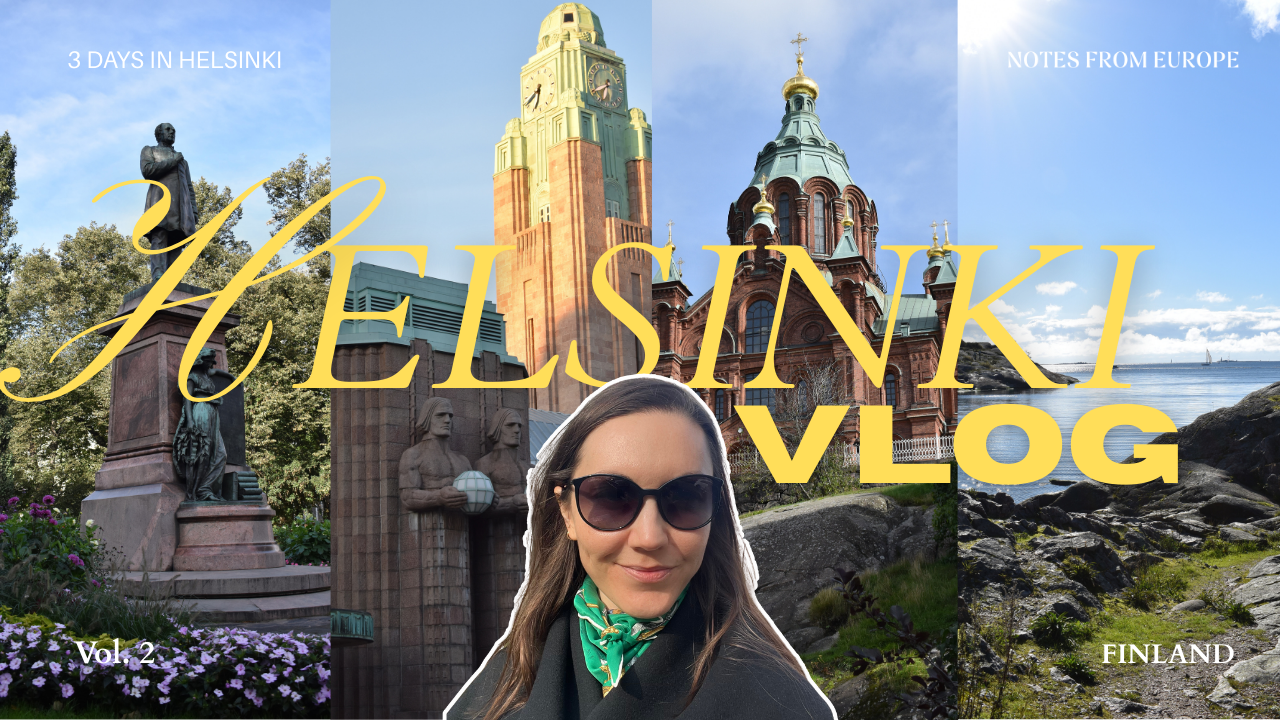 3 Days in Helsinki Vlog cover from Youtube.