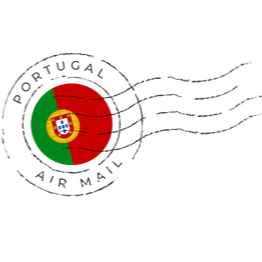 A Portugal Air Mail stamp.