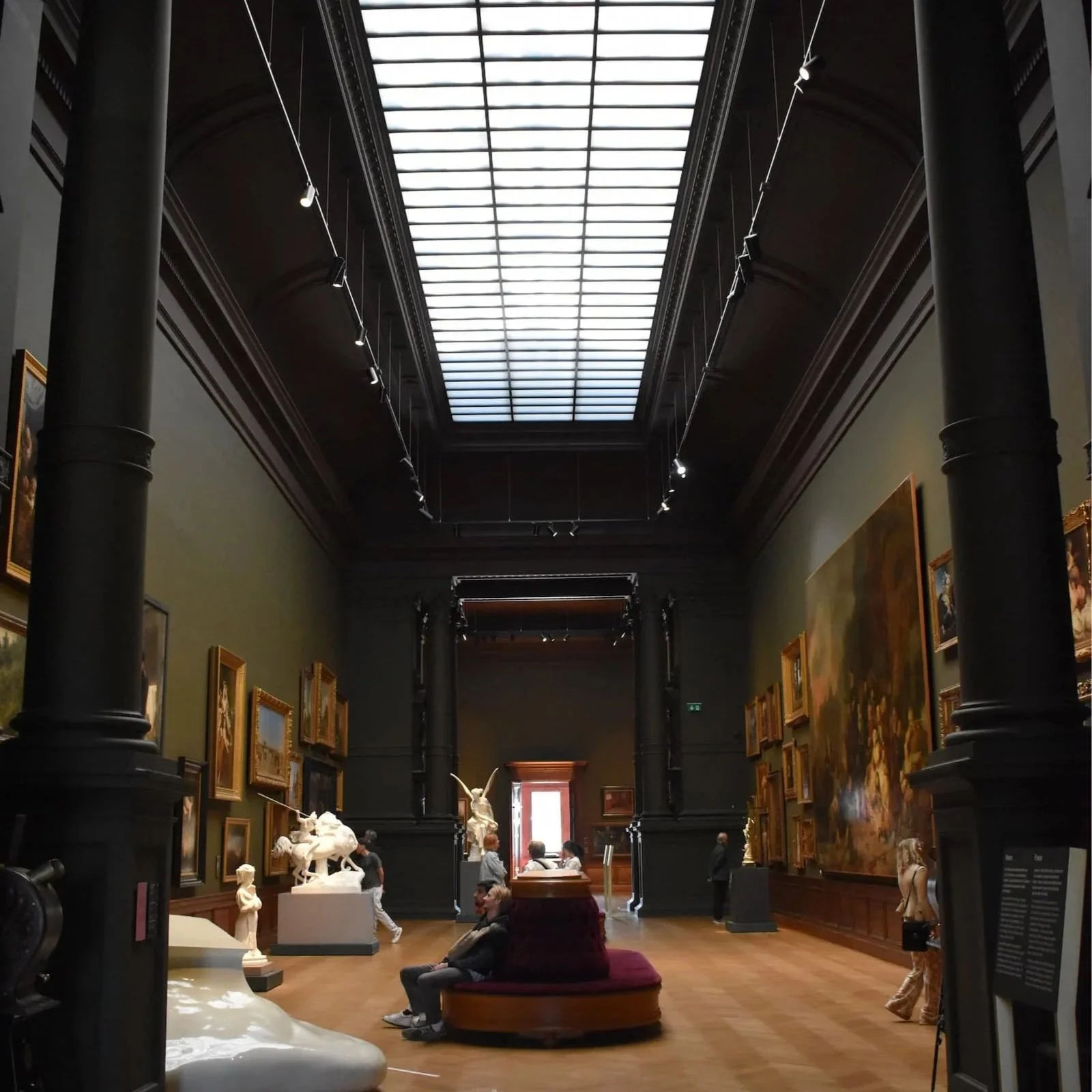 The main gallery at KMSKA in Antwerp.