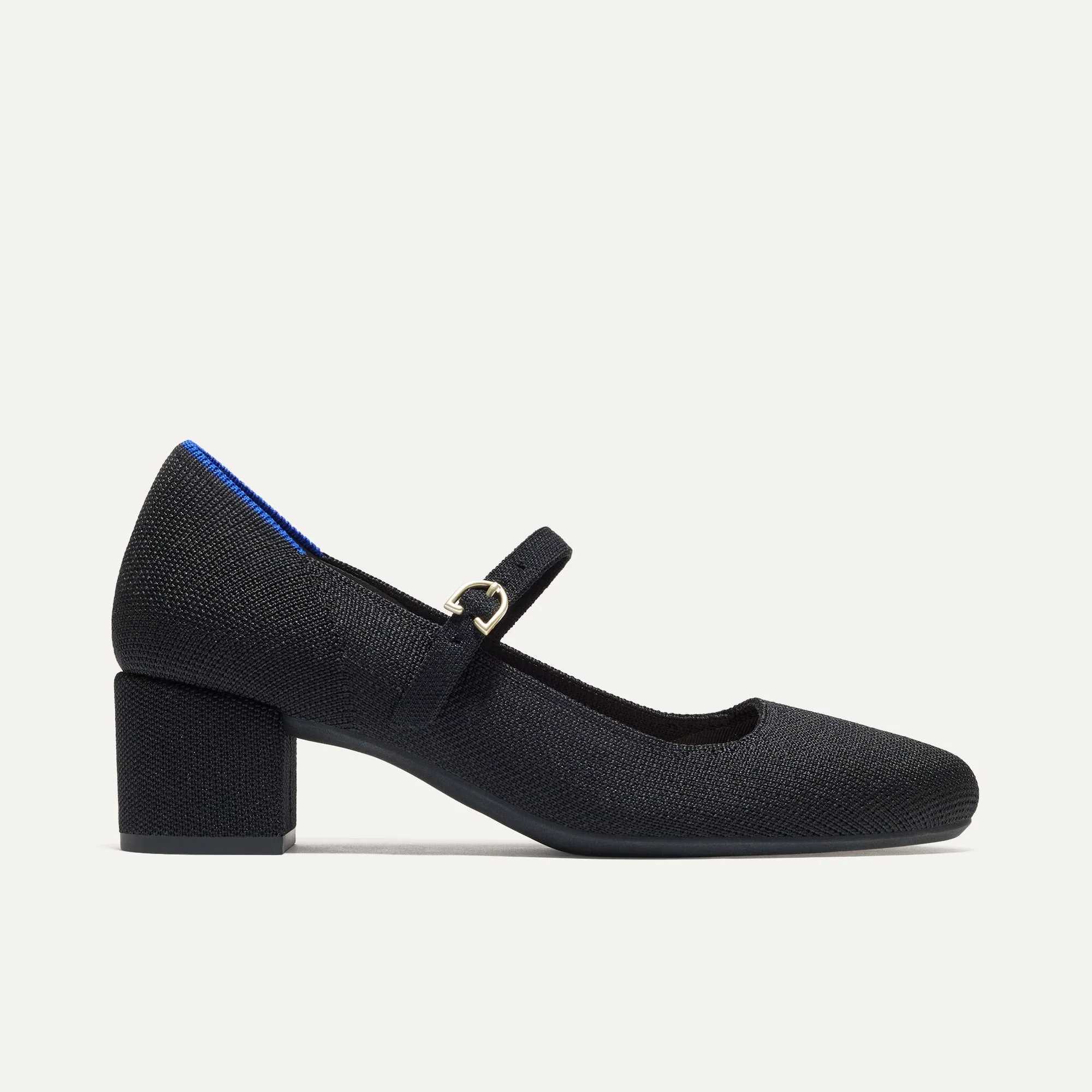 Rothy's Mary Jane Block Heel.