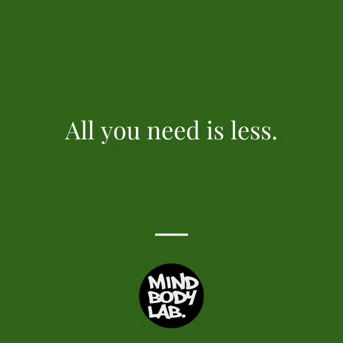 Think before you buy. 

If you want to show your love for someone this festive season, give them your presence. Nothing in the world compares to spending time with the people you love.

Slow down. Be present.
Moments over things.
Time is the greatest