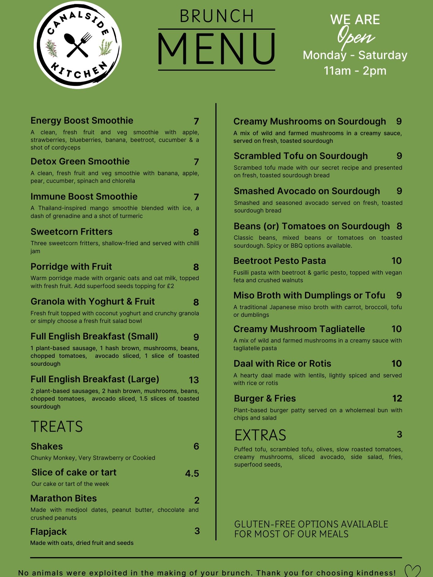 It&rsquo;s been a little while since we last shook things up in the kitchen&hellip; but the wait is over 👀

Our new @canalsidekitchen menu drops Monday 2nd March!

Don&rsquo;t worry, your favourites aren&rsquo;t going anywhere. The mushrooms on toas