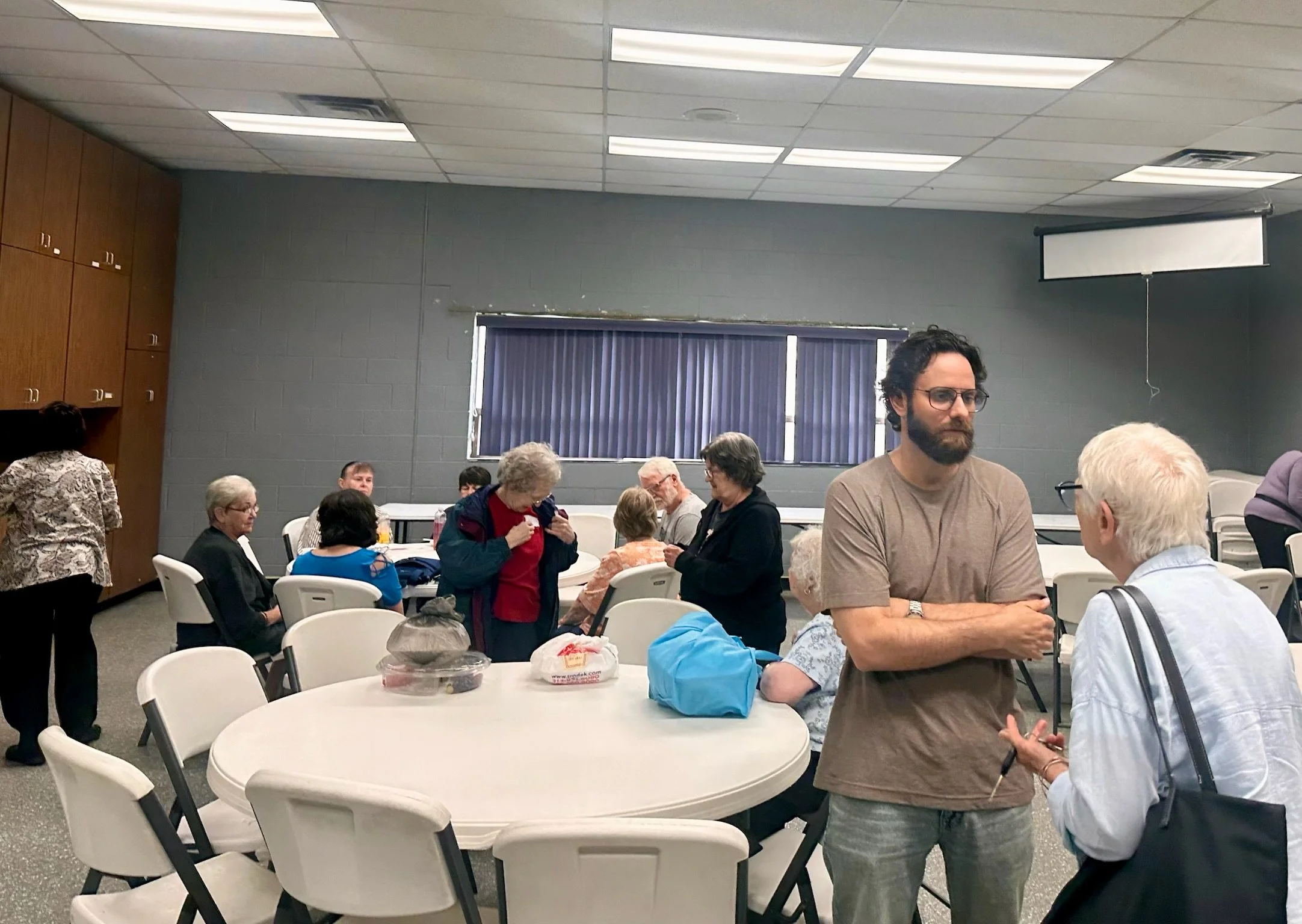 Eddie talking w: Anne from Seniors Club.jpeg