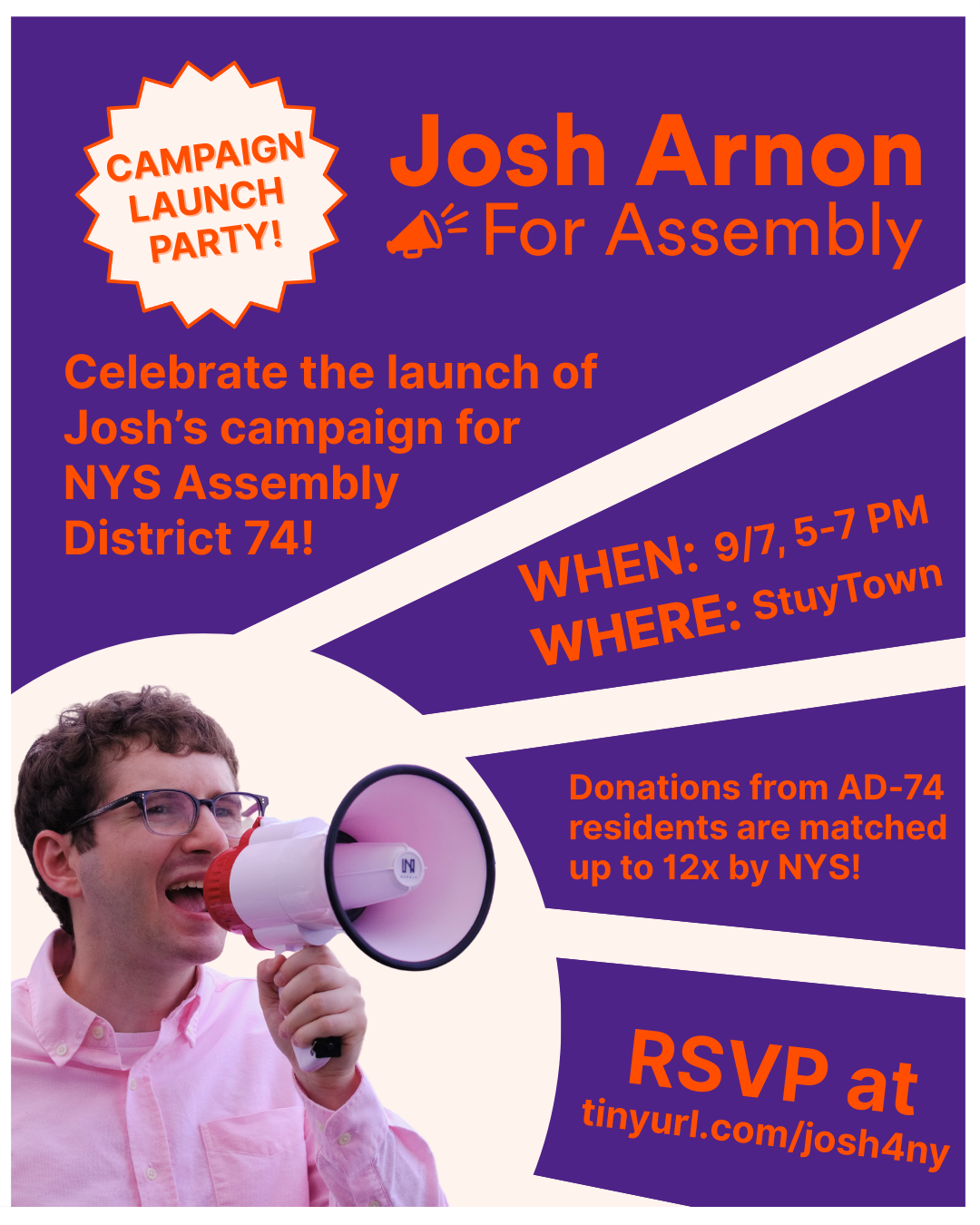 Campaign Launch Party!